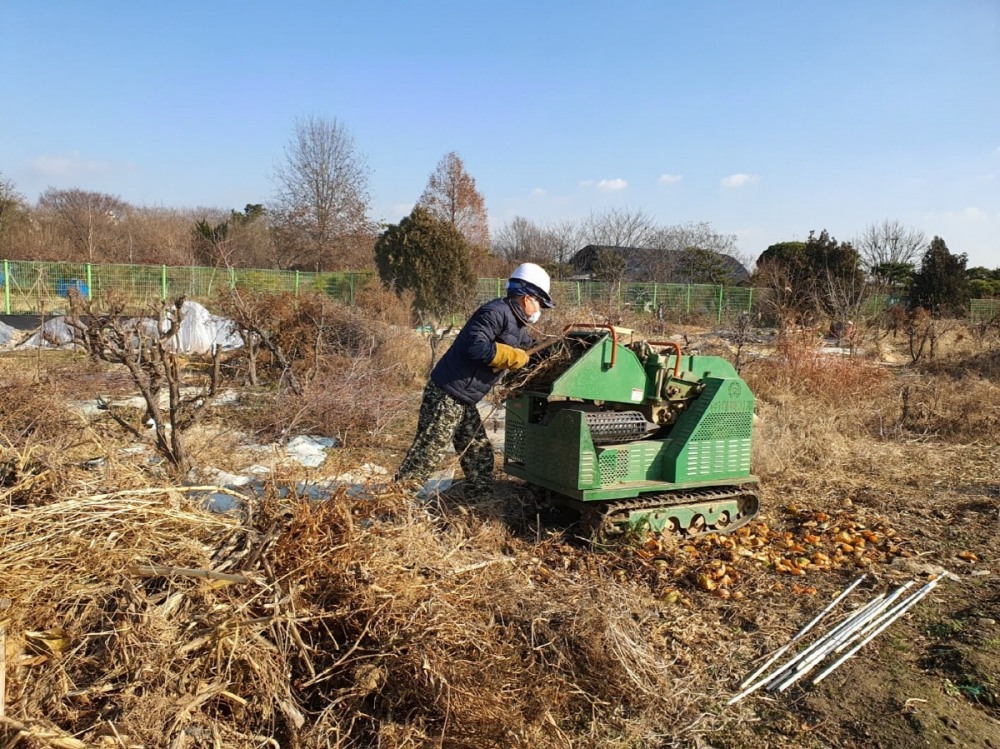 봄철 영농부산물 파쇄지원 사업 추진