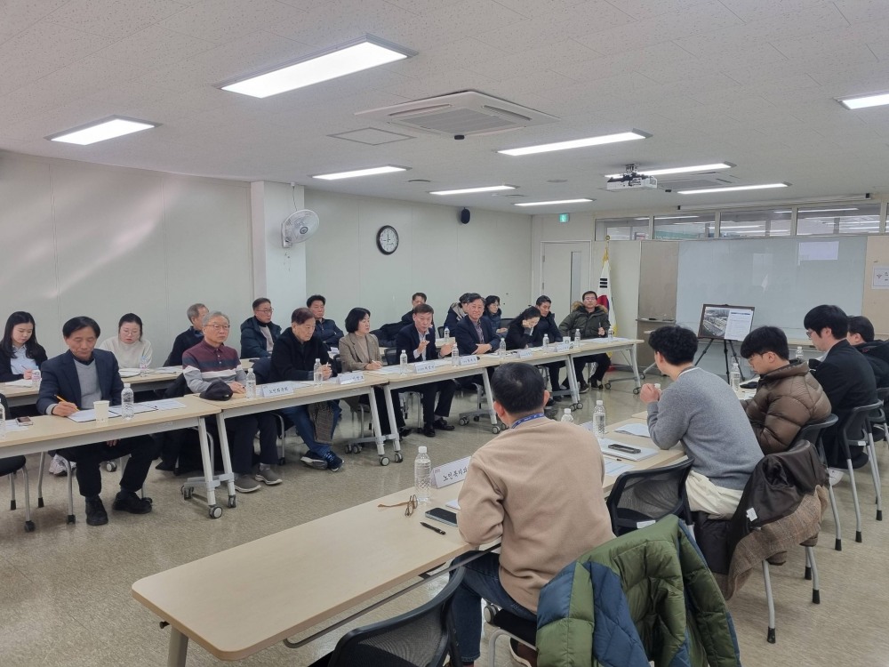 보정미르종합복지센터 개관을 앞두고 사전 점검 간담회