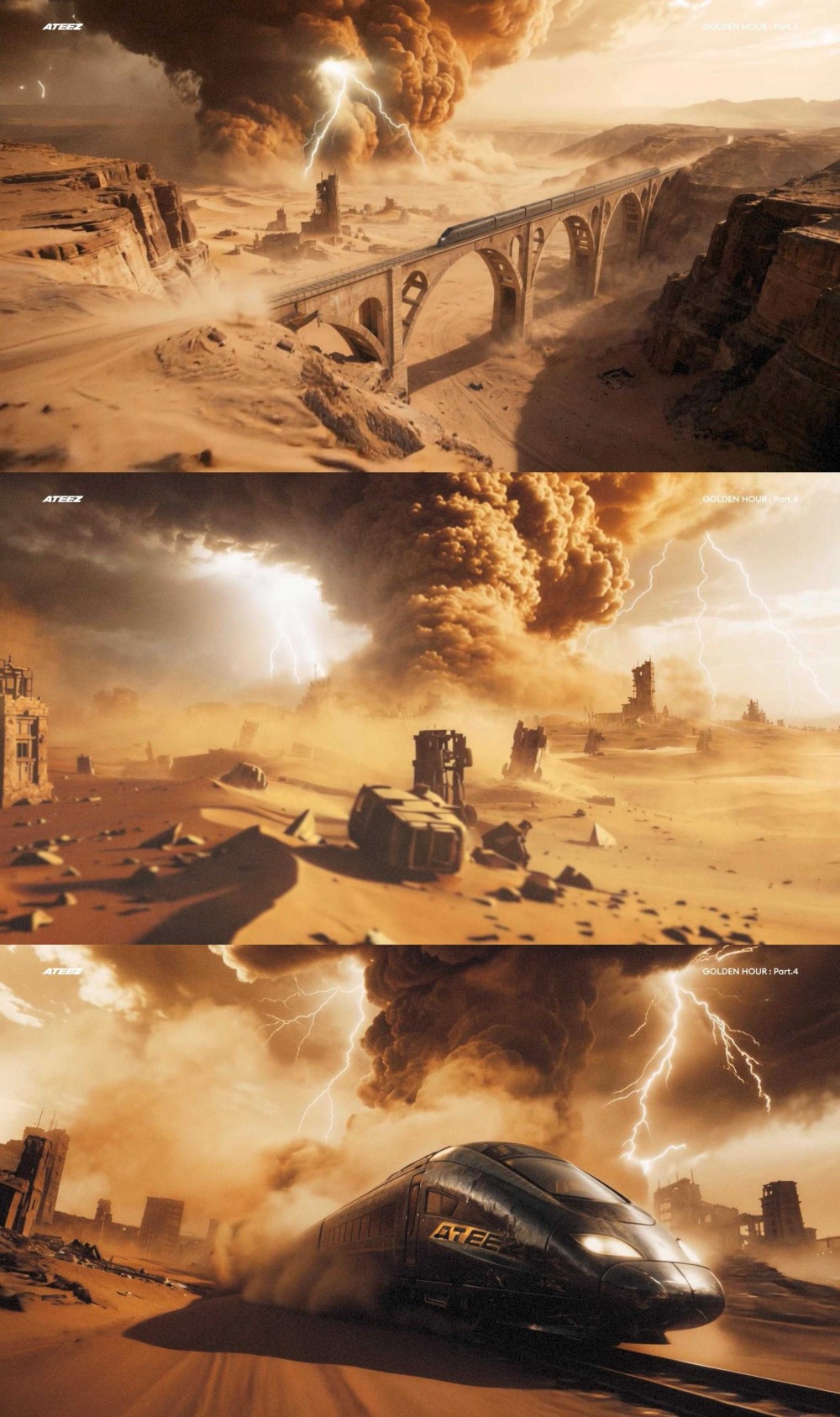 에이티즈, 타이틀곡 ‘Adrenaline’ 뮤비 트레일러 공개…전진하는 폭발적 에너지 예고