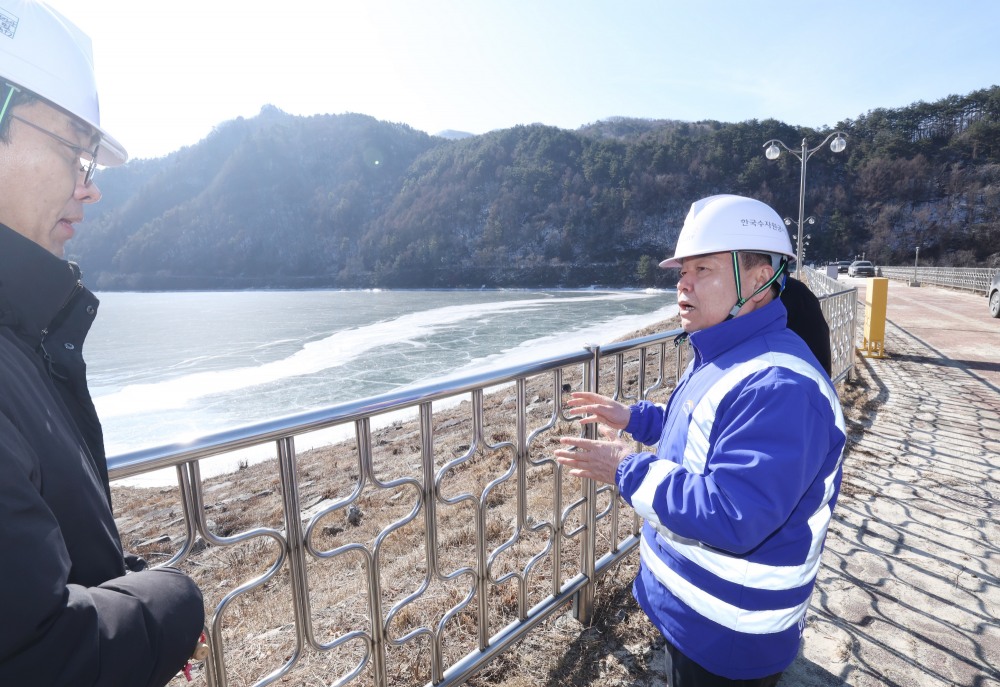 윤석대 한국수자원공사 사장, 광동댐 현장점검