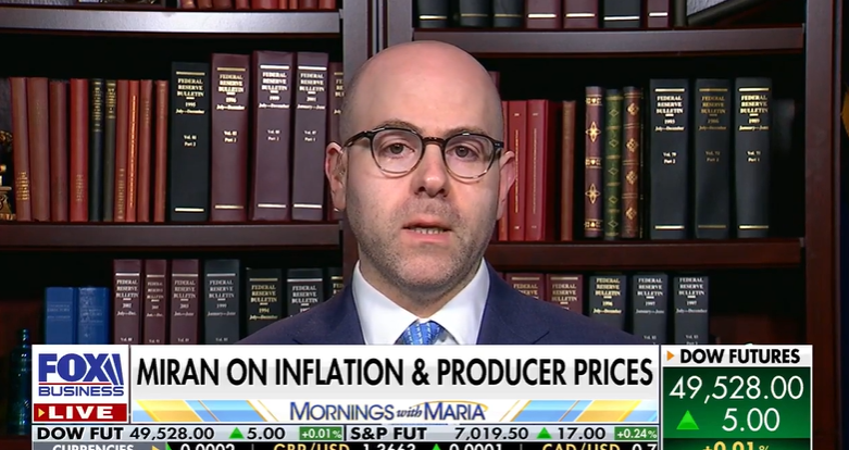 (상보) 연준 마이런 "올해 기준금리 1%P 이상 낮춰야"