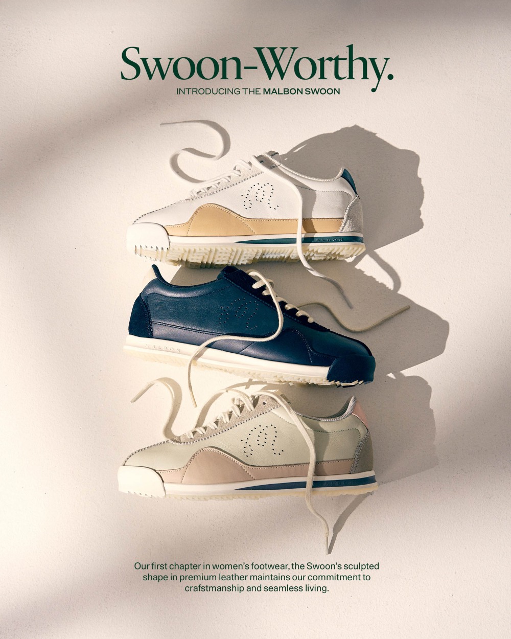 말본, 라이프스타일 슈즈 컨셉의 브랜드 최초 여성 전용 골프화 ‘스운(SWOON)’ 출시