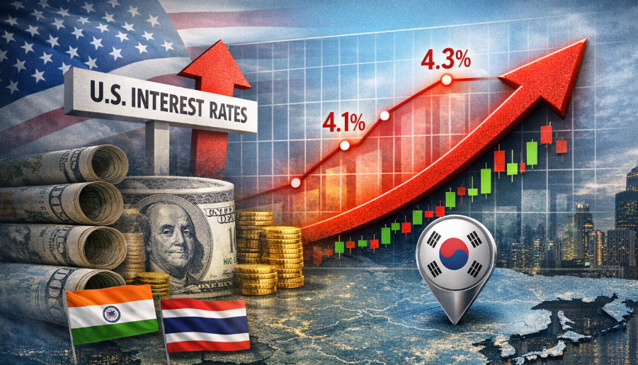 (상보) 한국, 亞신흥국 중 美금리 변화에 가장 취약 – 블룸버그