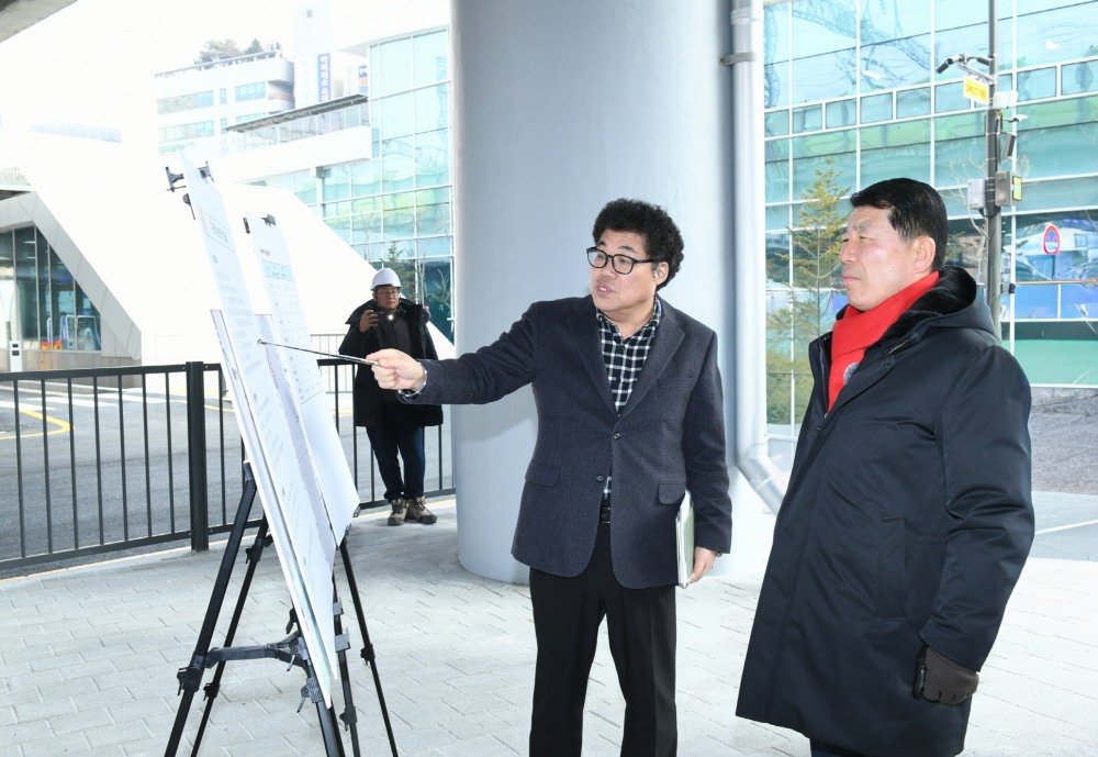 구리역 환승센터 현장 점검