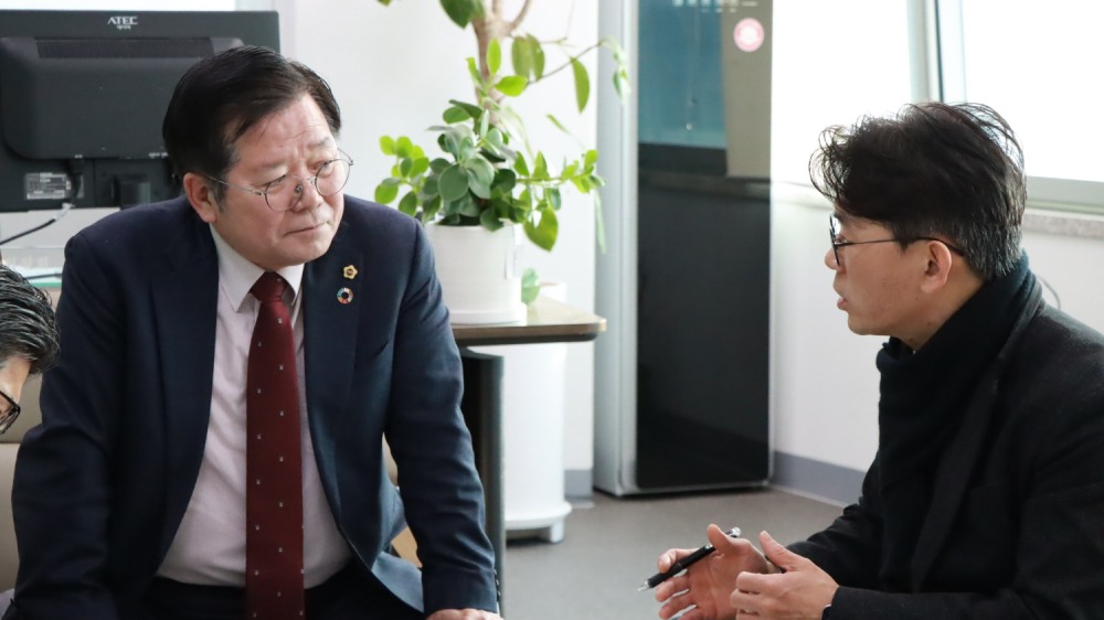 허원 경기도의원,GH 경기주택도시공사 산단기획부와 정담회