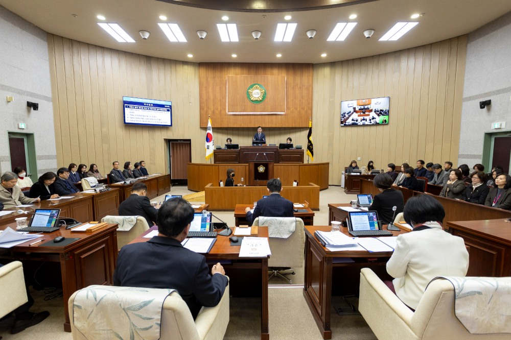 제317회 임시회 제3차 본회의