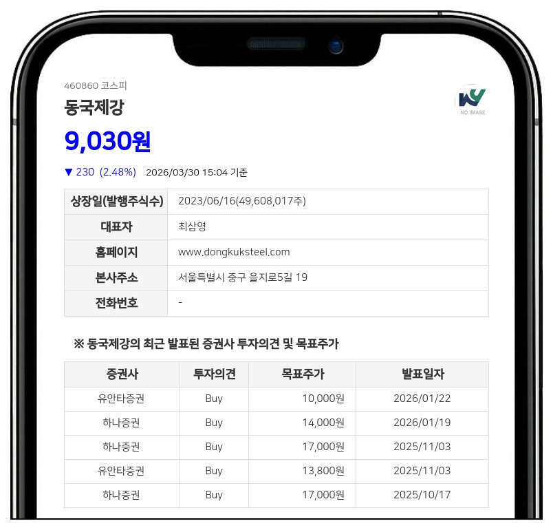 동국제강 계열사 임원 최진석, 신규 선임과 함께 보통주 315주 취득
