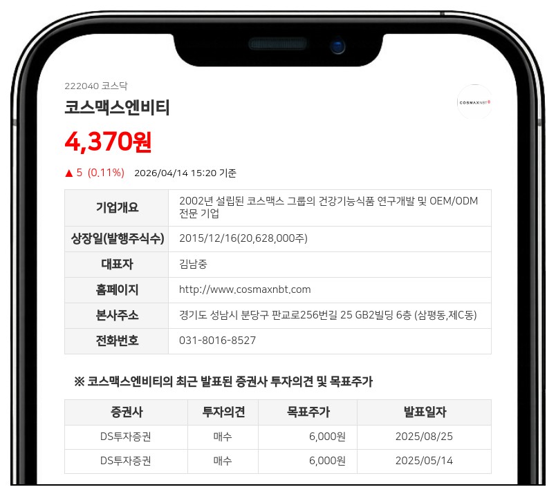 코스맥스엔비티 회계장부 30일간 공개... 법원, 주주 측 열람 가처분 일부 인용