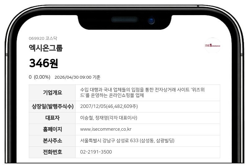 엑시온그룹 감자 주권 변경상장 완료... 5월 7일부터 거래 정상화