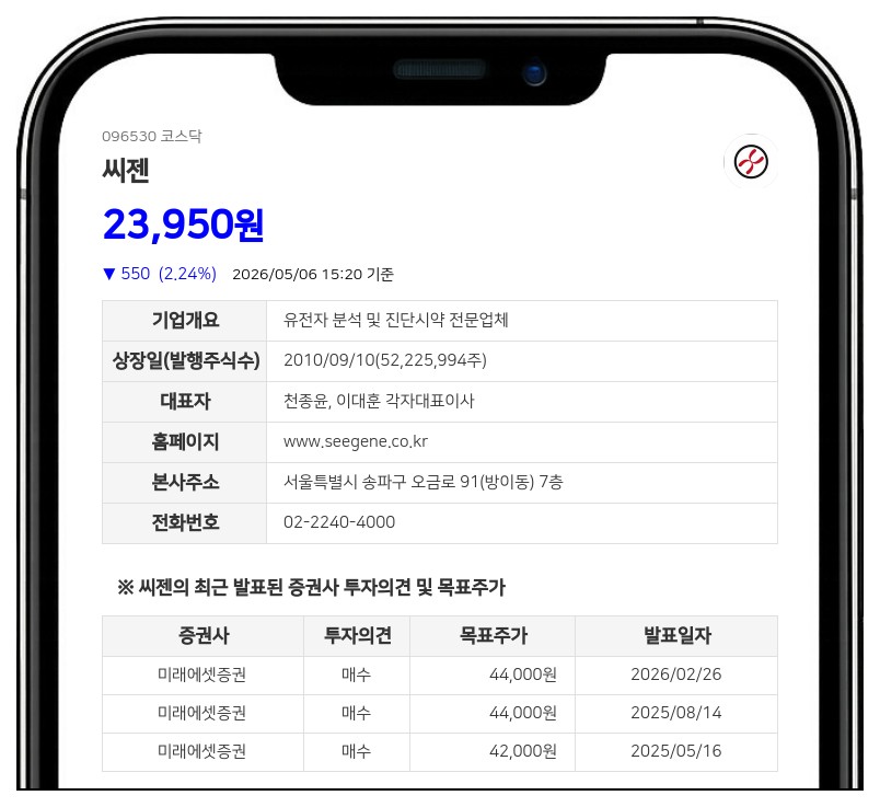씨젠 임직원 8명에 RSU 주식 교부 결정... 2126만원 규모 자사주 대체입고