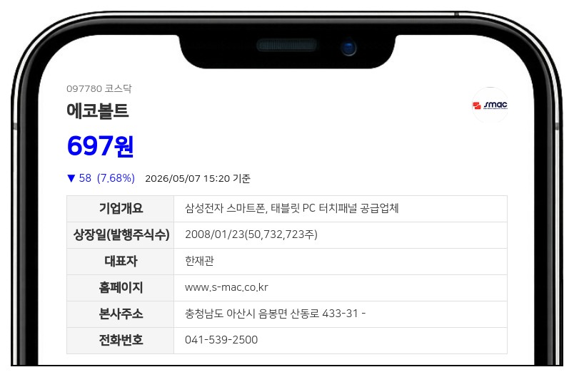 에코볼트 보통주 거래 정지...주식분할 따른 전자등록 변경 절차 착수