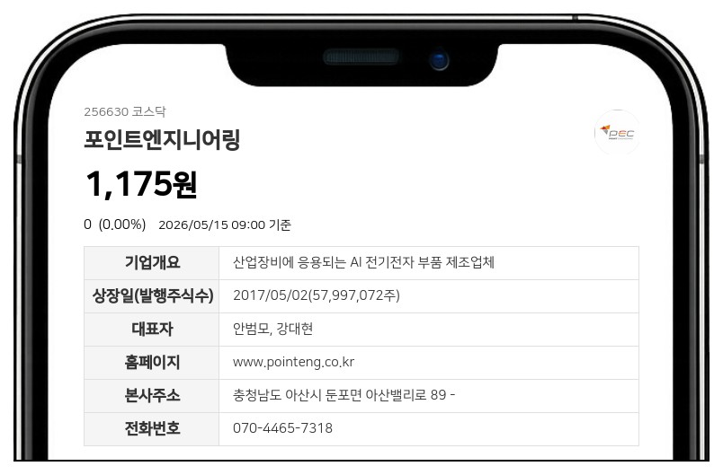 액면병합 마치고 돌아온 포인트엔지니어링, 18일 거래 재개 확정