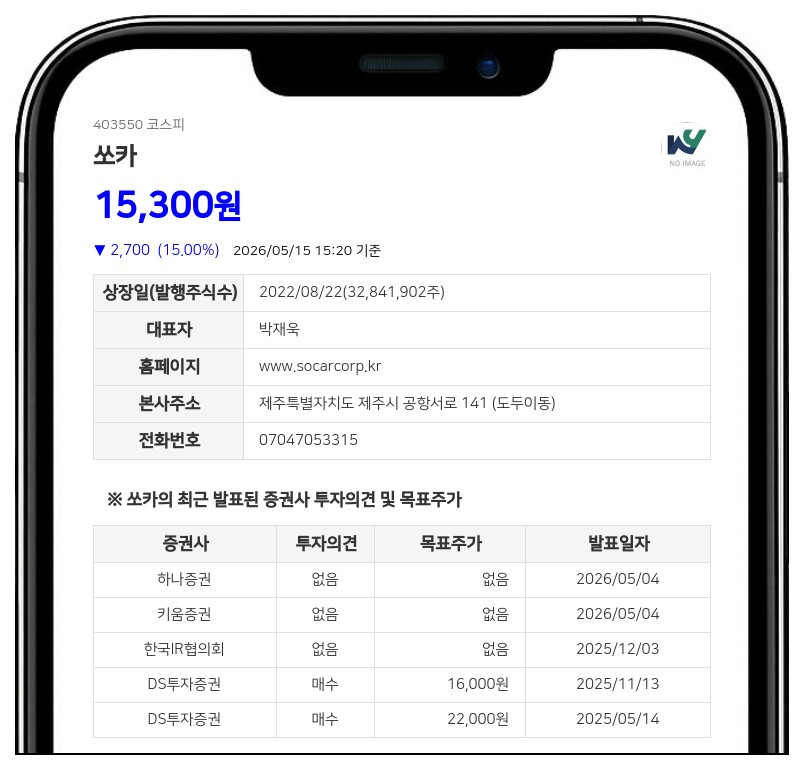 쏘카, 최대주주 등 지분 0.13% 감소…원종필·이승건 지분 변화 상세
