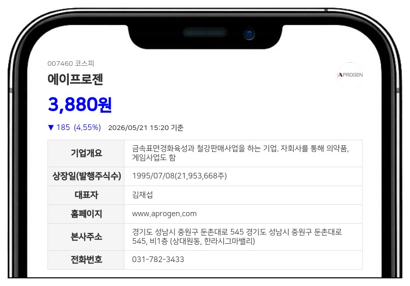 에이프로젠, 자회사 엔투텍 대상으로 100억 CB 발행... 바이오로직스 지분 확보 박차