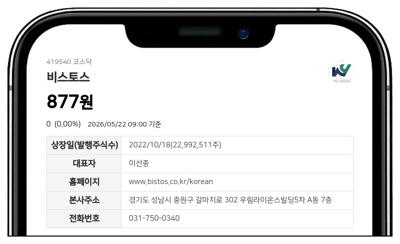 비스토스 26일 거래 재개 확정... 액면병합 마치고 증시 복귀
