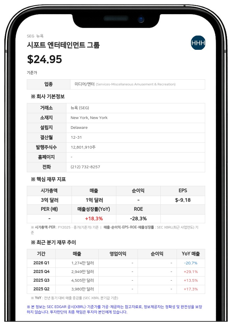 시포트 엔터테인먼트 그룹, 루시 파토 수석부사장 사임... CEO 고문으로 전환