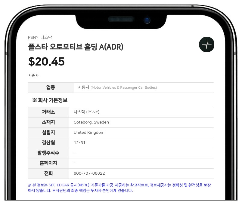 지리·스니타 계열사, 폴스타 대출금 3억 6600만 달러 주식 전환