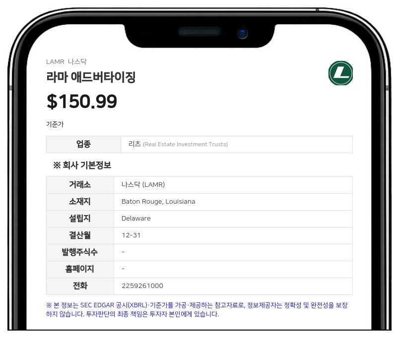 라마 애드버타이징, 2분기 매출 6억 1675만 달러 기록…연간 전망치 상향
