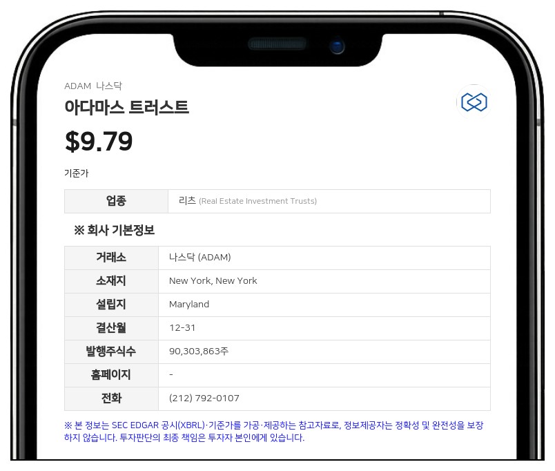 아다마스 트러스트, 9000만 달러 규모 선순위 채권 발행 계약 체결