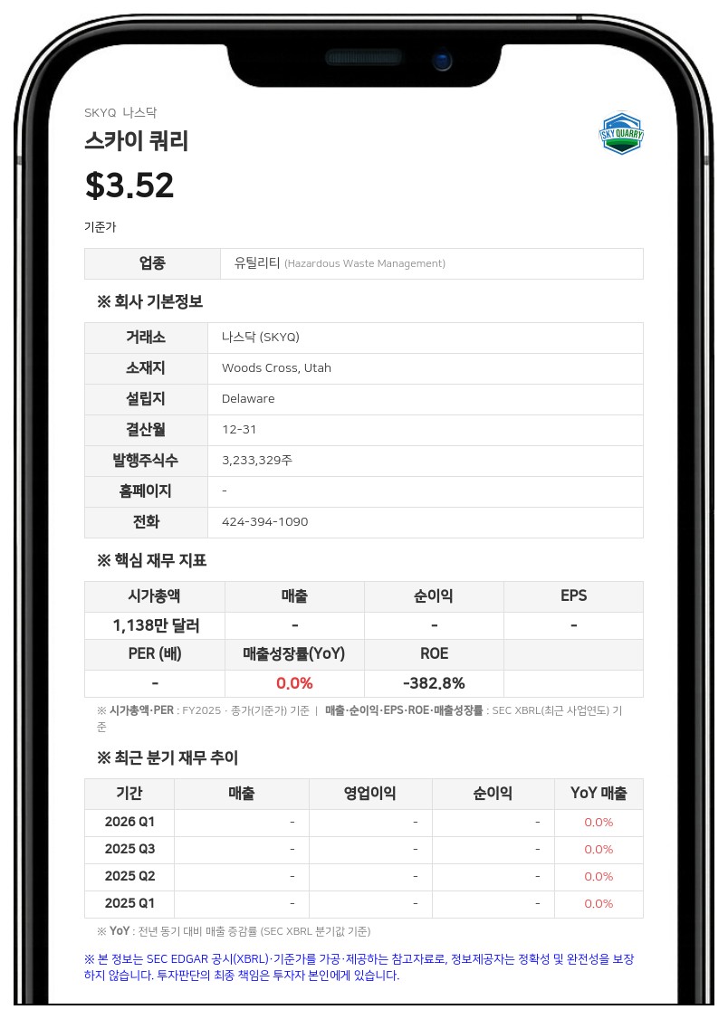 스카이 쿼리, 리버타스 펀딩과 398만 달러 규모 채무 조정 합의…소송전은 지속