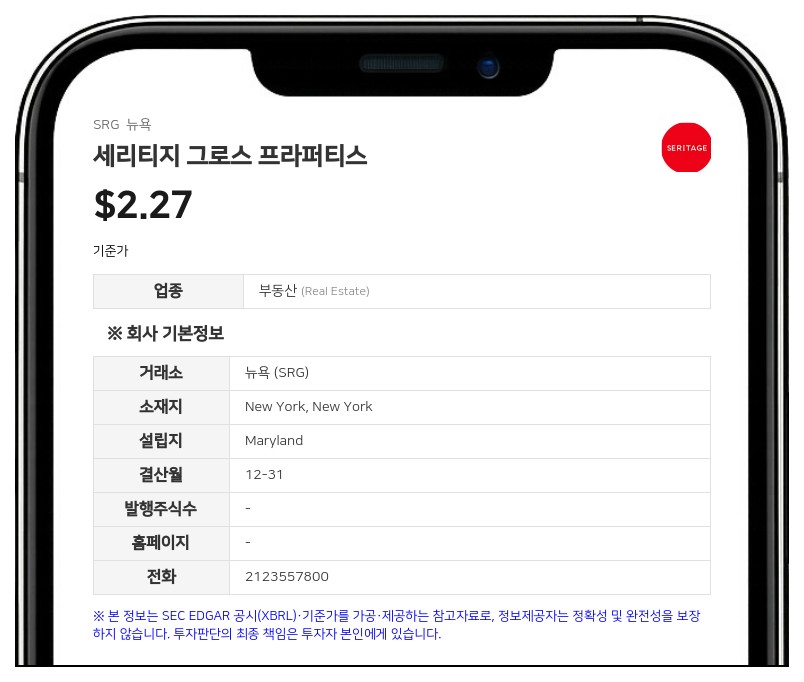 세리티지 그로스 프라퍼티스, 2분기 순손실 613만 달러로 적자 지속... 자산 매각 및 신규 대출로 '계속기업' 우려 해소