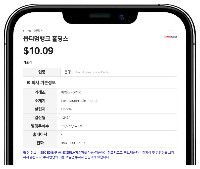 옵티멈뱅크 홀딩스, 3500만 달러 규모 후순위채 발행…"일반 기업 용도로 사용"