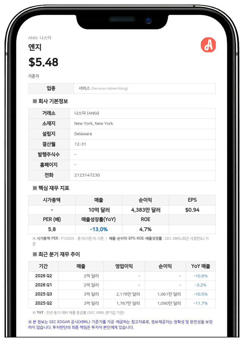 앤지, 신임 CEO에 마이클 스팁 선임…조이 레빈은 이사회 의장으로 전환