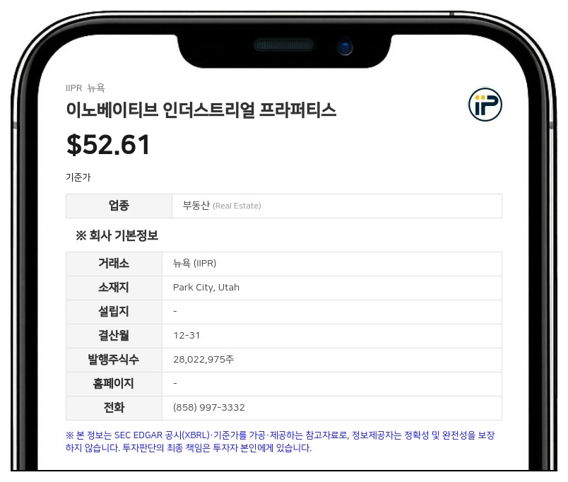 이노베이티브 인더스트리얼 프라퍼티스, IQHQ 계열사에 2억 4500만 달러 규모 중순위 대출 약정