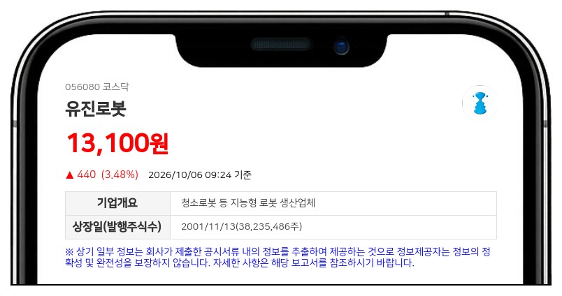 Imanto AG 등, 유진로봇 지분 41.09%로 축소