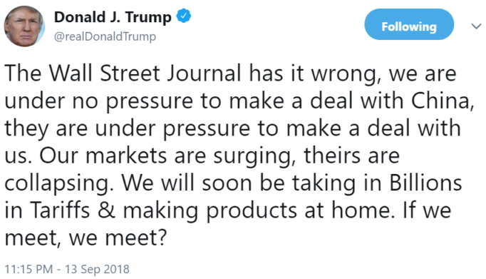 <트럼프대통령트위터>ⓒ글로벌모니터