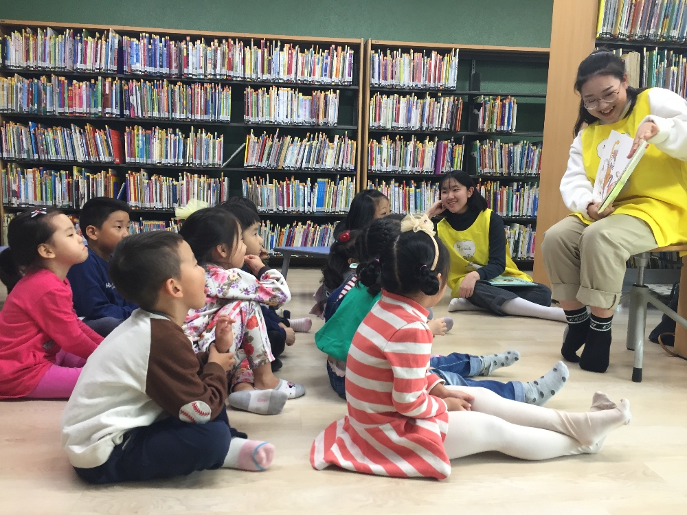 책읽어주는 동아리, 독서력 향상시킨다