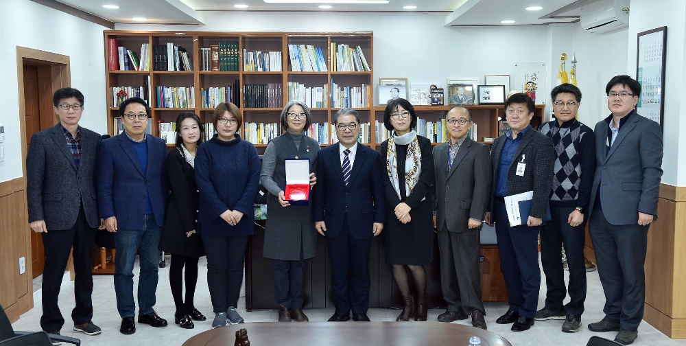 경기도교육청 시민감사관, '투명사회상' 수상