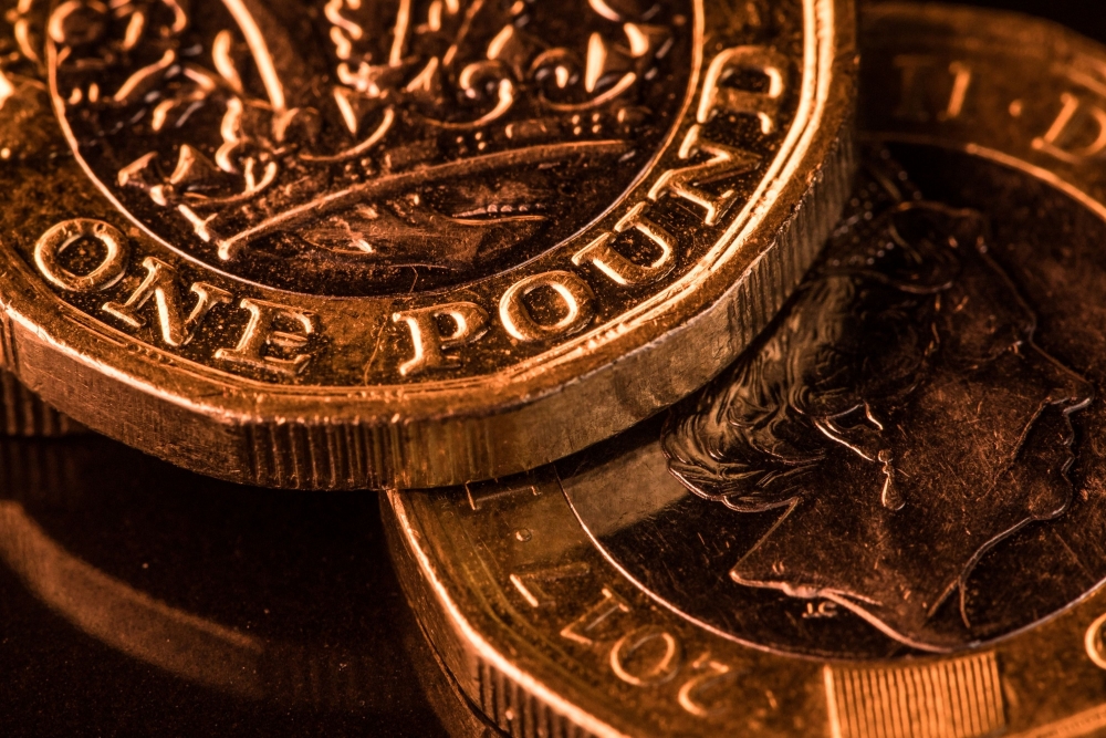 영국 1파운드 주화. (블룸버그=글로벌모니터)