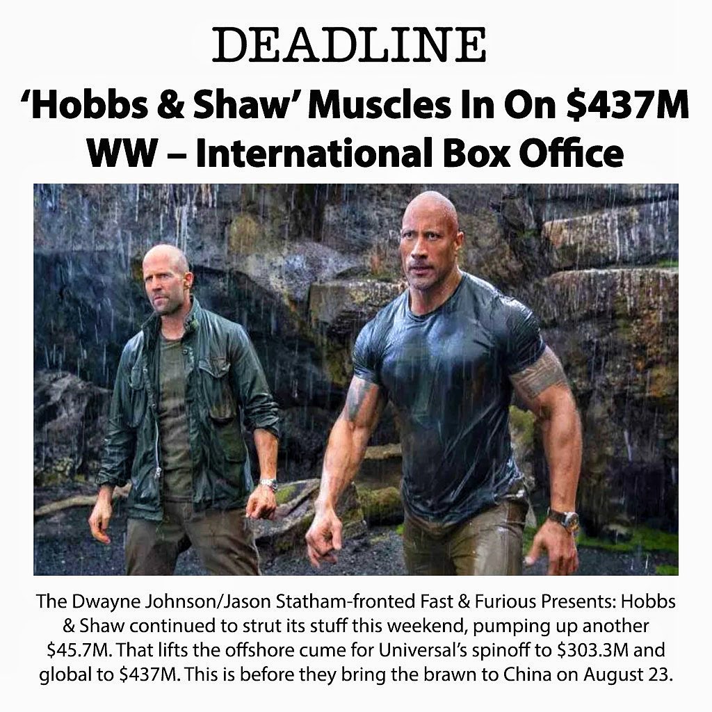 사진=드웨인존슨SNS캡처