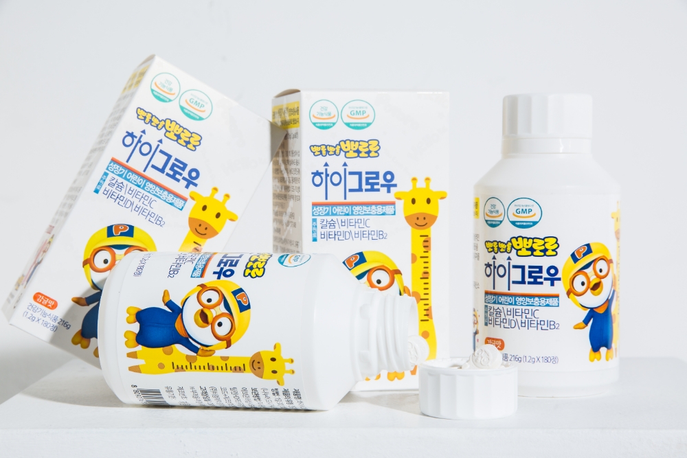 비엠제약, 어린이 영양제 뽀로로 하이그로우 출시