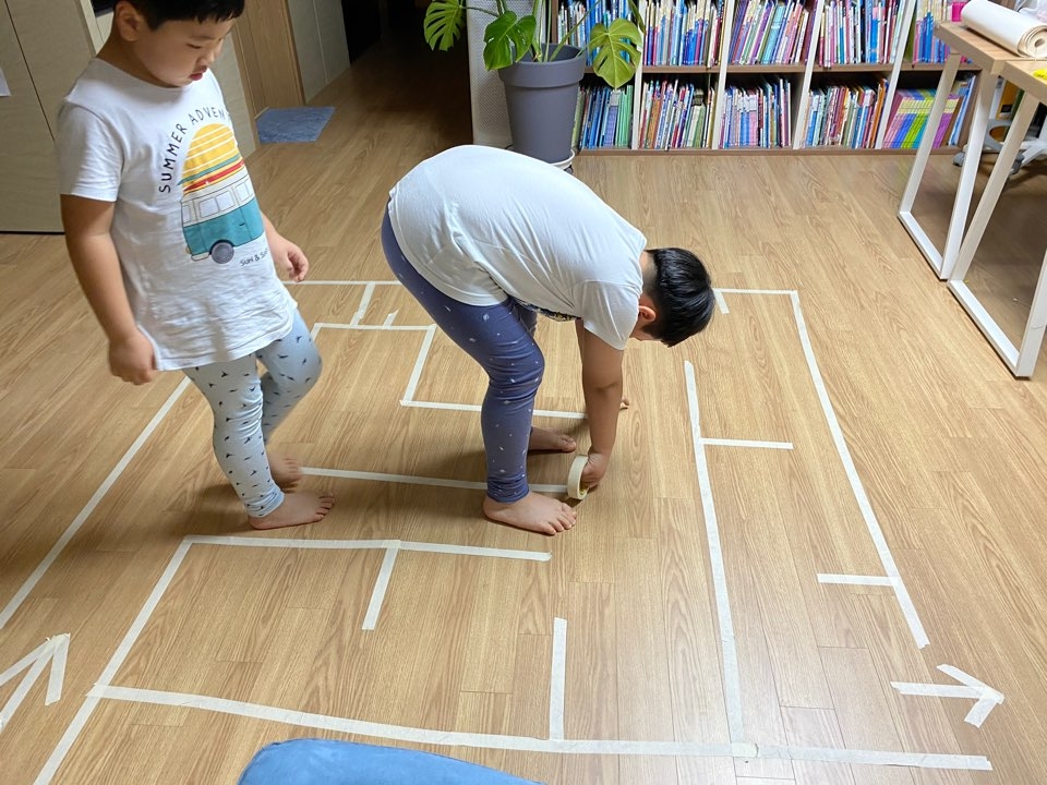 사진= 유치원 원격수업 놀이 자료