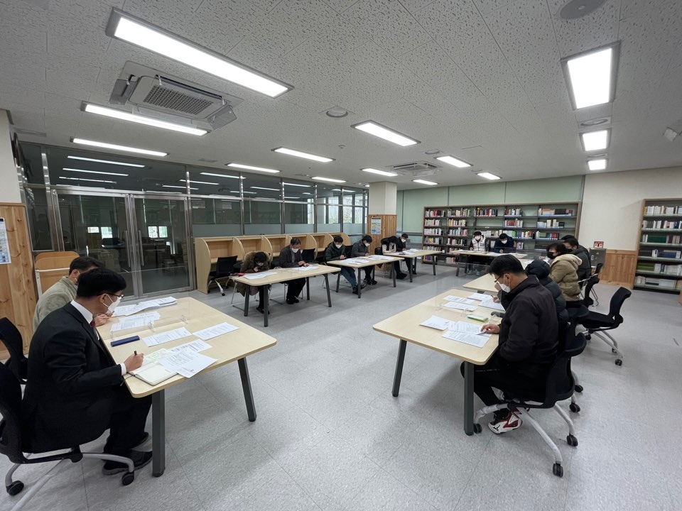 사진 - 새 학년 준비 주간 경북일고 전체 협의회