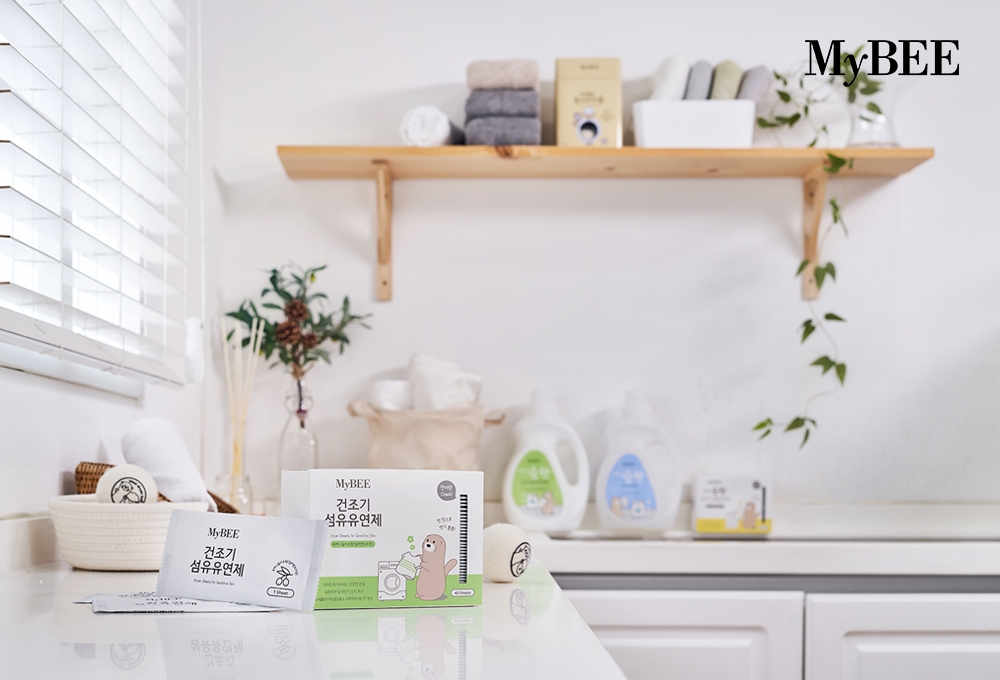 육아생활용품 브랜드 마이비, 건조기섬유유연제 프레시올리브향 출시