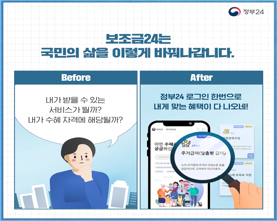 행정안전부, ‘보조금24’ 서비스 정식 개통