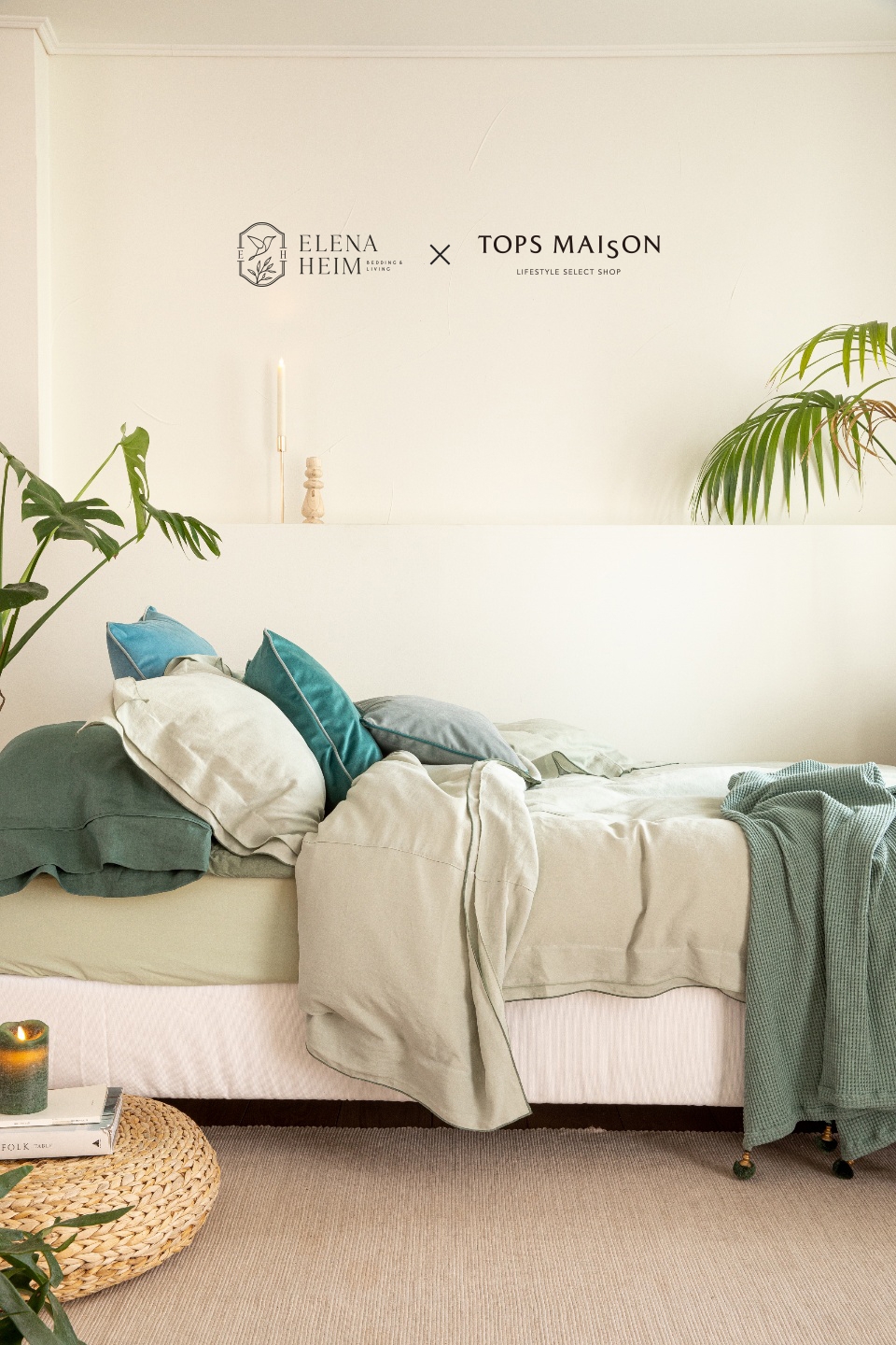 침구 전문 브랜드 엘레나하임, 18일 롯데백화점 ‘탑스 메종’ 매장에 입점