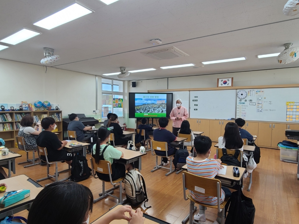 제주도교육청, '2021 찾아가는 제주 항일운동 역사교실' 운영