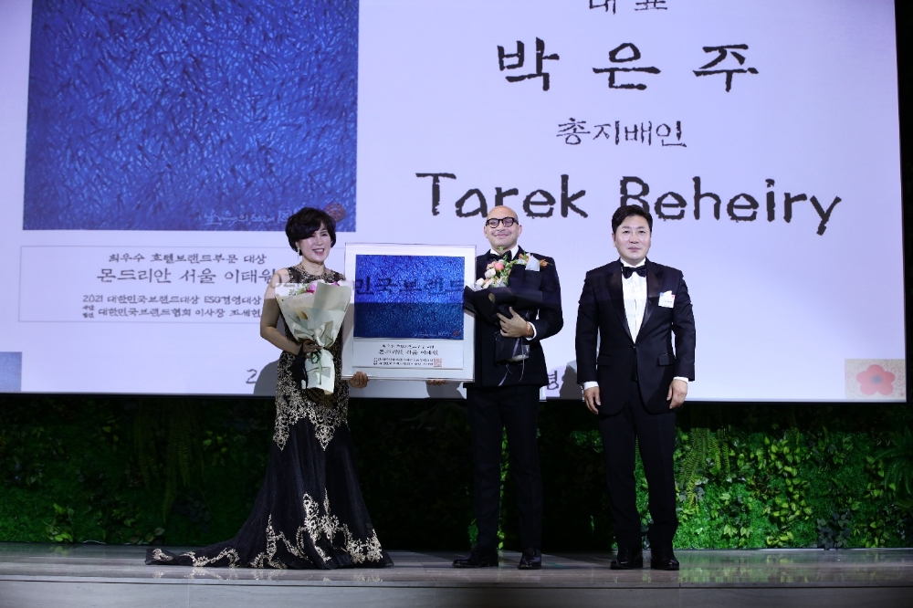 몬드리안 서울 이태원, ‘2021 대한민국브랜드대상 최우수 호텔브랜드부문 대상’ 수상