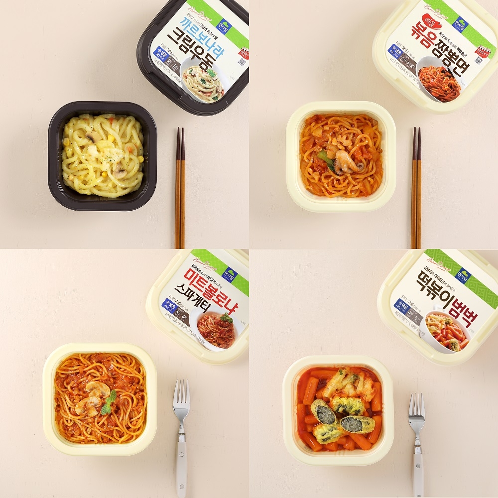 면사랑, 냉동용기면 8종 리뉴얼 출시