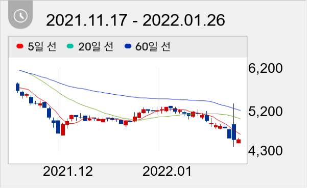 제룡전기 일봉 주가차트