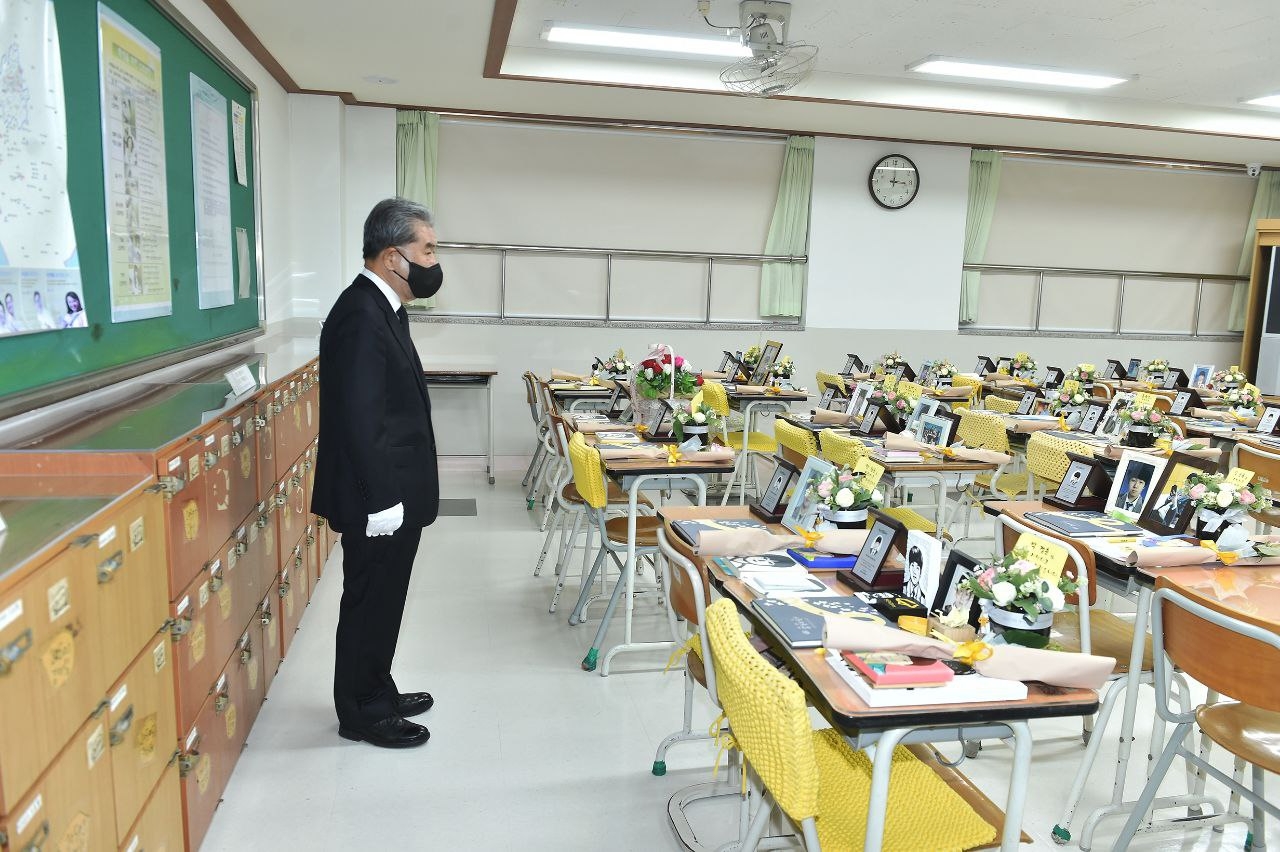 경기도교육청, ‘기억하겠습니다’ 세월호 참사 희생자 8주기 추모행사 개최