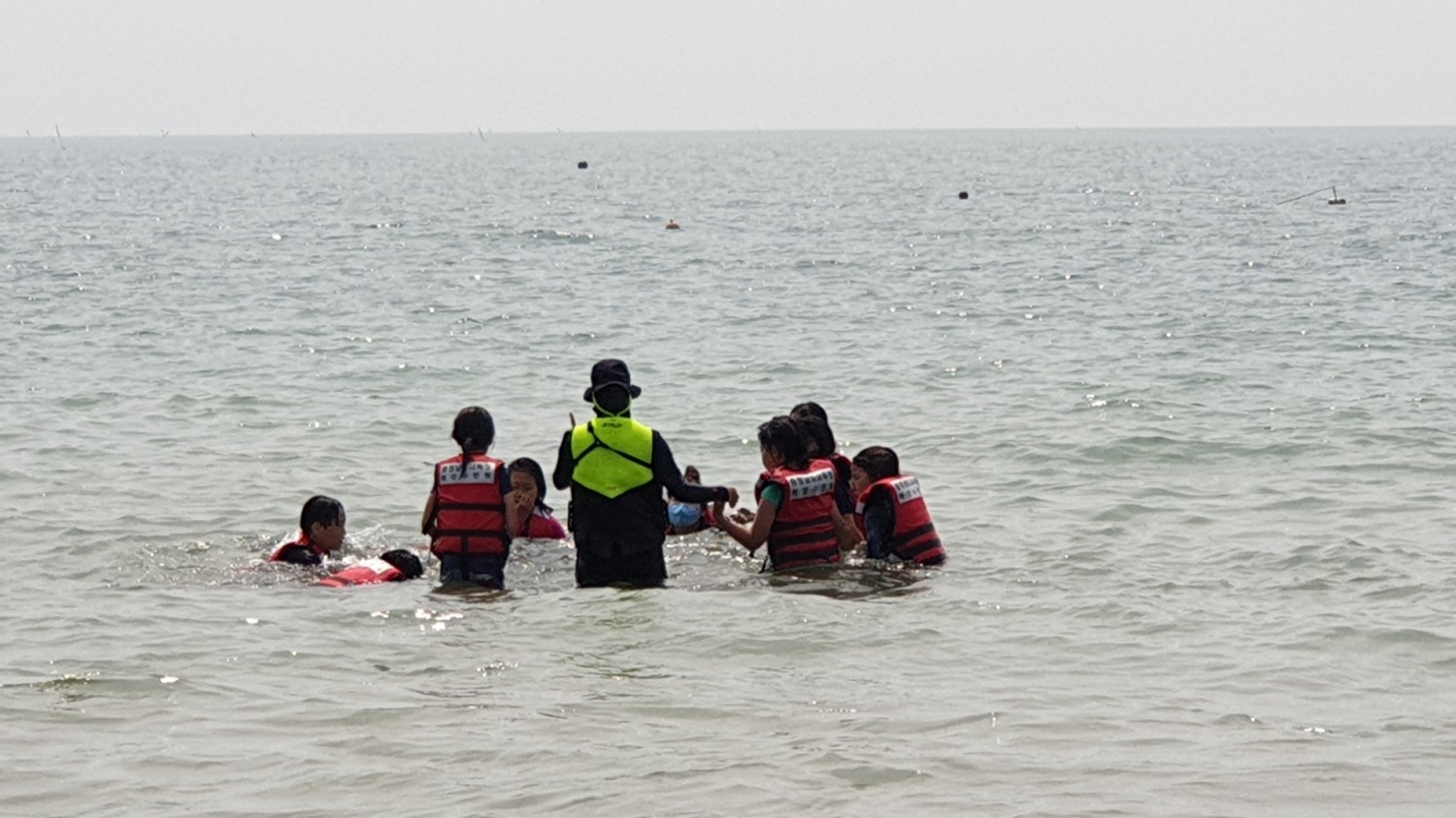 충남교육청, ‘바다에서 하는 생존수영 교육’ 실시