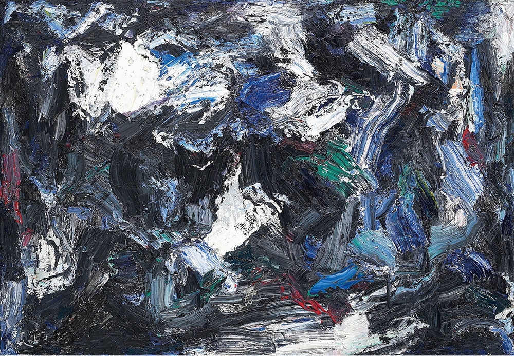 김가범, Untitled, 112x162cm, Oil on canvas, 2018 / 사진=Courtesy of artist, 금호미술관
