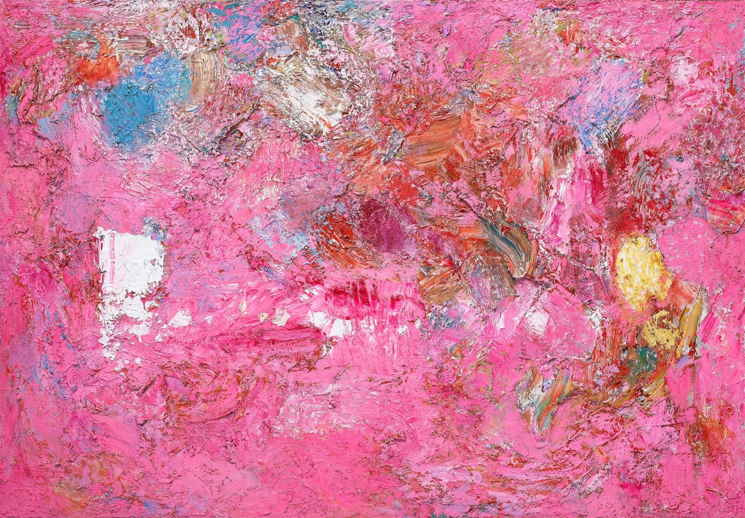 김가범, Untitled, 112x162cm, Oil on canvas, 2022 / 사진=Courtesy of artist, 금호미술관