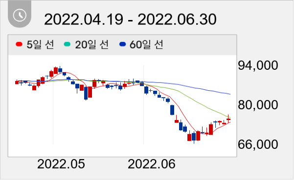 SK바이오팜 일봉 주가차트
