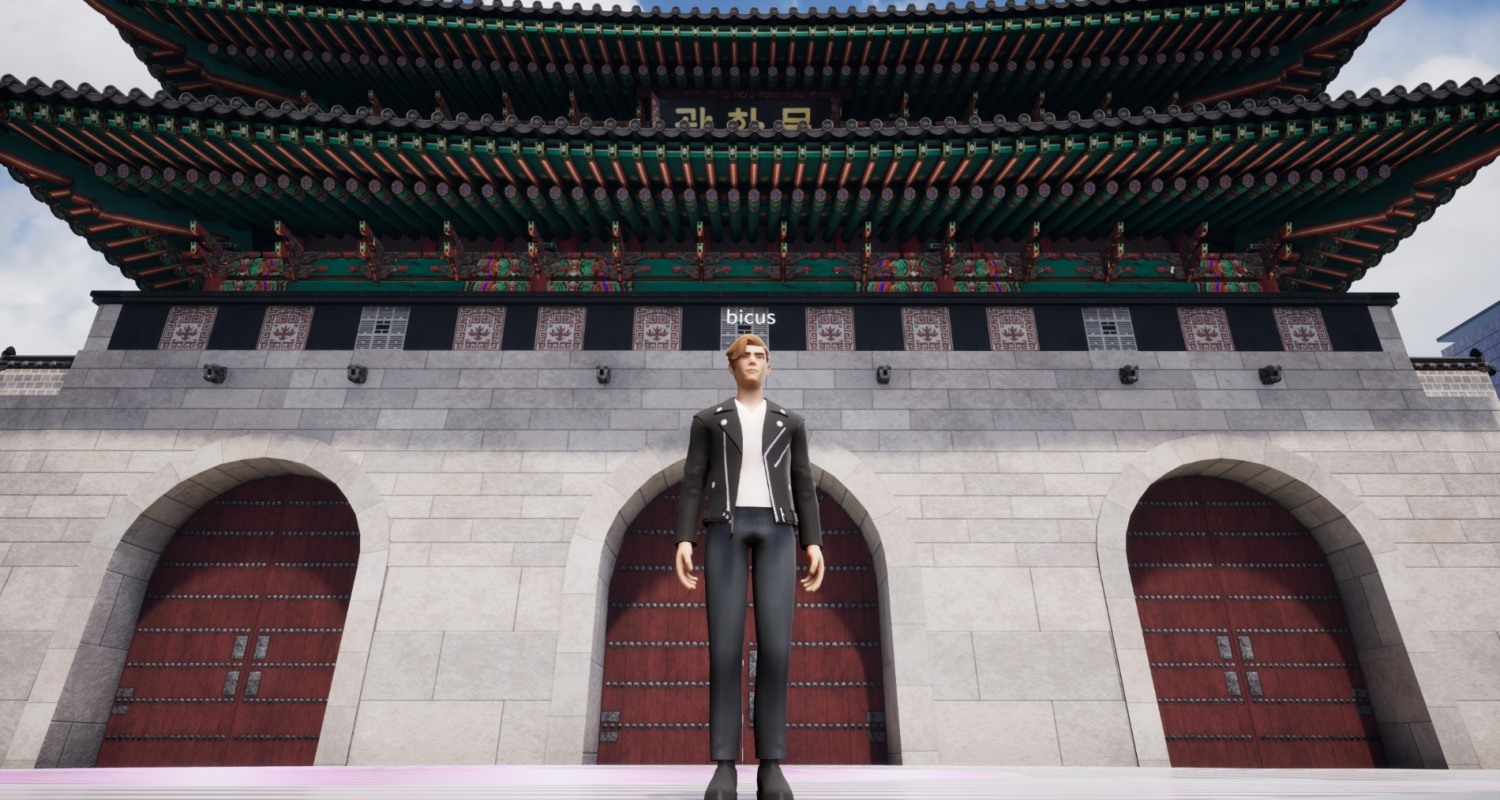 메타버스 기업 비빔블, 광화문 광장 재개장 기념한 메타버스 광화문 광장 오픈